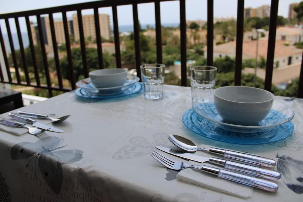 Apartamento Vista Al Mar Piscina Playa 3 Min Aguadulce  Dış mekan fotoğraf